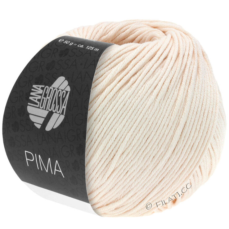 Lana Grossa PIMA | 01-rosa pallido