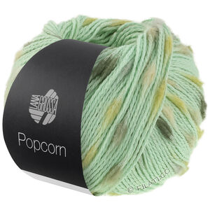 Lana Grossa POPCORN | 16-verde bianco/ecru/giallo delicata/oliva/grigio scuro