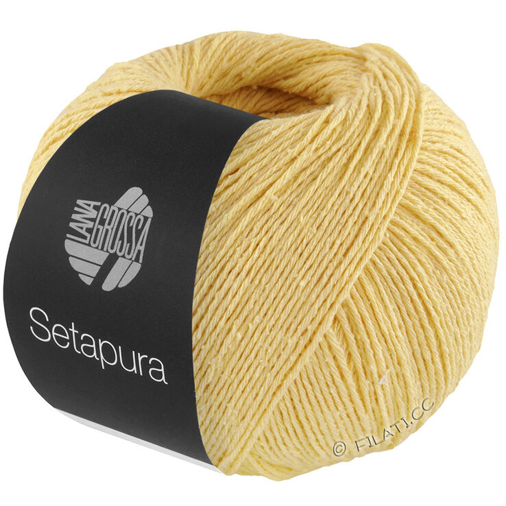 Lana Grossa SETAPURA | 01-giallo delicata