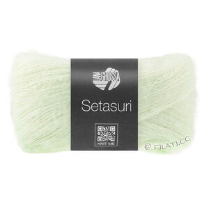 Lana Grossa SETASURI | 83-verde bianco