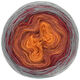 Lana Grossa SHADES OF ALPACA SILK | 307-arancio/terracotta/rosso scuro/grigio