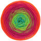 Lana Grossa SHADES OF COTTON | 101-arancio/rosso/ciclamino/verde giallo/turchese  