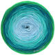 Lana Grossa SHADES OF COTTON | 102-verde/blu ottanio/turchese  /blu chiaro/bianco