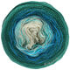 Lana Grossa SHADES OF MERINO COTTON | 401-ecru/turchese /genziana/ottanio scuro