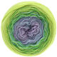 Lana Grossa SHADES OF MERINO COTTON | 404-porpora/blu chiaro/pisello/verde giallo
