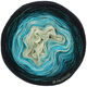 Lana Grossa SHADES OF MERINO COTTON | 409-menta/ottanio chiaro/ottanio scuro/blu nero