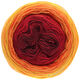 Lana Grossa SHADES OF MERINO COTTON | 603-bordó/rosso ciliegia/rosso/arancione rosso/arancio chiaro/giallo