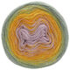 Lana Grossa SHADES OF MERINO COTTON | 615-grigio verde/giallo/arancio/rosa lilla