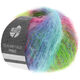 Lana Grossa SILKHAIR HAZE Print | 1205-turchese chiaro/blu violetto/ciclamino/verde giallo