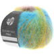 Lana Grossa SILKHAIR HAZE Print | 1212-giallo senape/giada/turchese /ottanio/viola grigio