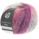 Lana Grossa SILKHAIR HAZE Print | 1214-grigio chiaro/salmone/viola/rosa tenue