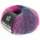Lana Grossa SILKHAIR Print/Landlust | 302-turchese  /ciclamino/blu violetto/ottanio/grigio