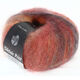 Lana Grossa SILKHAIR Print/Landlust | 314-arancio/antracite/rosso mattone