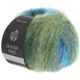 Lana Grossa SILKHAIR Print/Landlust | 367-fiordaliso/turchese  /ottanio scuro/verde grigio