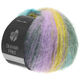 Lana Grossa SILKHAIR Print/Landlust | 369-giallo senape/lilla/verde grigio/turchese  