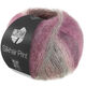 Lana Grossa SILKHAIR PRINT | 436-taupe/verde menta/beige chiaro/ciclamino/borgogna