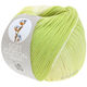 Lana Grossa SOFT COTTON Dégradé | 113-bianco/verde bianco/verde delicata/verde lime
