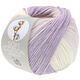 Lana Grossa SOFT COTTON Dégradé | 117-ecru/porpora delicata/lilla