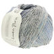 Lana Grossa SOLO LINO Print (Linea Pura) | 154-beige grigio/blu chiaro/jeans/grigio scuro