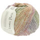 Lana Grossa SOLO LINO Print (Linea Pura) | 156-beige grigio/giallo senape/salmone/grigio