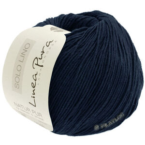 Lana Grossa SOLO LINO (Linea Pura) | 12-blu notte