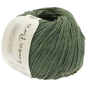 Lana Grossa SOLO LINO (Linea Pura) | 37-cachi verde