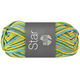 Lana Grossa STAR Print | 357-giallo senape/verde/blu/verde opale