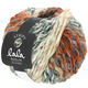 Lana Grossa STRIPY (lala BERLIN) | 01-bianco/grigio/ruggine/arancio/grigio scuro