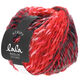 Lana Grossa STRIPY (lala BERLIN) | 09-rosso/rosa/borgogna/grigio scuro/antracite