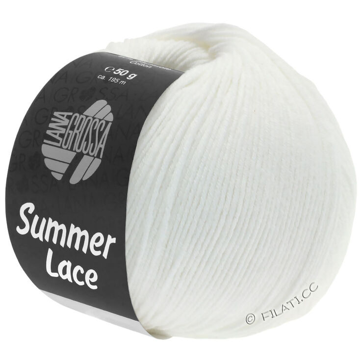 Lana Grossa SUMMER LACE | 01-bianco