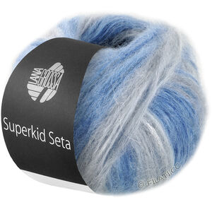 Lana Grossa SUPERKID SETA | 102-blu chiaro/jeans/grigio chiaro