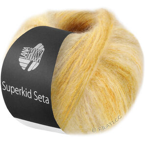 Lana Grossa SUPERKID SETA | 106-giallo senape/giallo tuorlo uovo/giallo chiaro