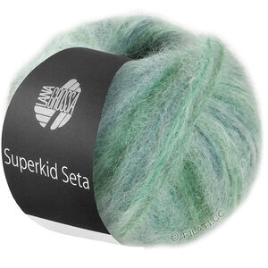 Lana Grossa SUPERKID SETA | 109-verde abete/verde bottiglia/verde grigio