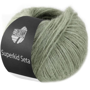 Lana Grossa SUPERKID SETA | 017-verde grigio
