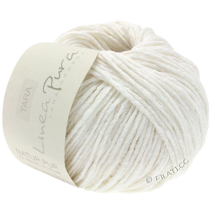 Lana Grossa TARA (Linea Pura) | 001-bianco
