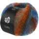 Lana Grossa TWIN 25g | 103-blu/rosso/marrone/grigio