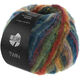 Lana Grossa TWIN 50g | 204-rosso/giallo/verde grigio/verde scuro/verde chiaro/jeans
