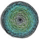 Lana Grossa TWISTED MERINO Cotton | 504-grigio chiaro/verde chiaro/turchese /grigio scuro