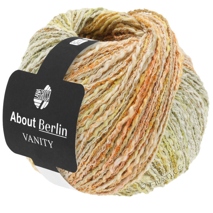 Lana Grossa VANITY (ABOUT BERLIN) | 03-cannella/ocra/oliva variopinto