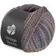 Lana Grossa Vintage Socks | 1018-beige/grigio chiaro/grigio scuro/arancio/marrone scuro puntinato