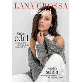 CLASSICI No. 19 - Istruzioni in inglese di Lana Grossa