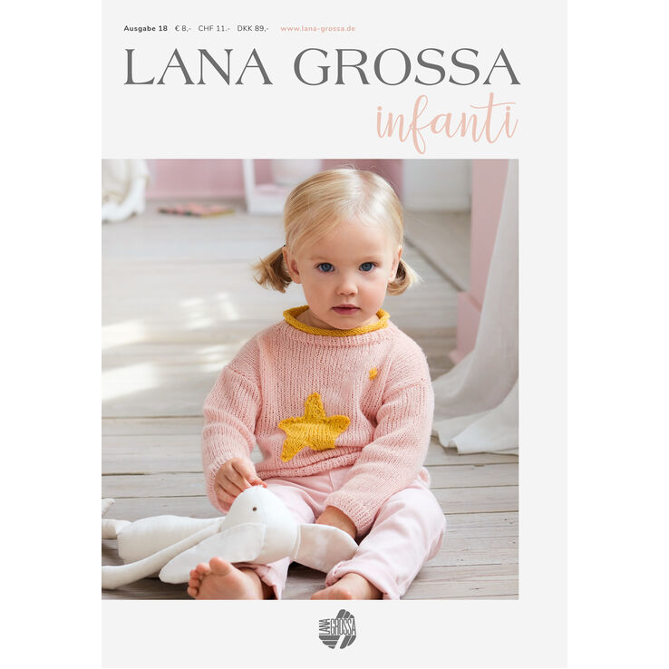INFANTI No. 18 - Rivista + istruzioni in tedesco di Lana Grossa