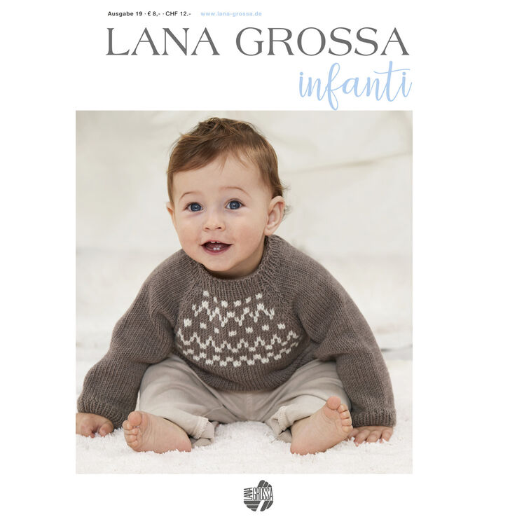 INFANTI No. 19 - Rivista tedesca + istruzioni in francese di Lana Grossa
