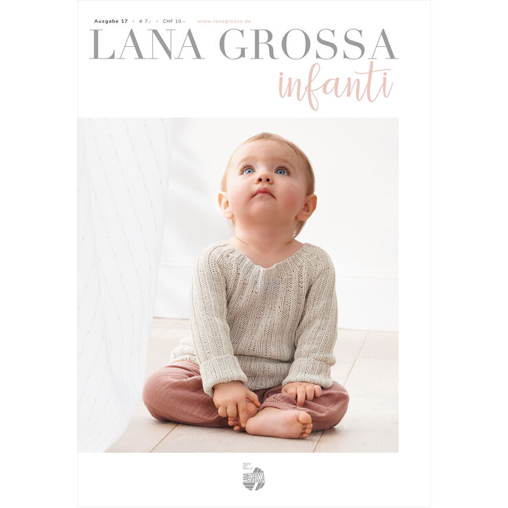 INFANTI No. 17 - Rivista tedesca + istruzioni in francese di Lana Grossa