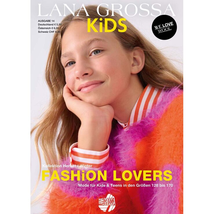 Lana Grossa KIDS No. 14 - Rivista tedesca + istruzioni in francese di Lana Grossa
