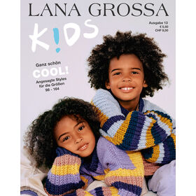 Lana Grossa KIDS No. 13 - Rivista tedesca + istruzioni in francese di Lana Grossa