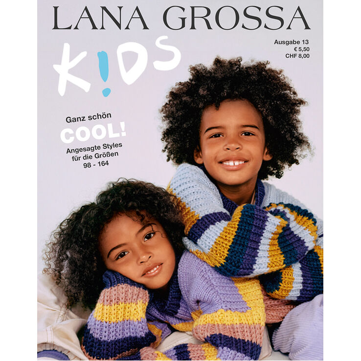 Lana Grossa KIDS No. 13 - Rivista tedesca + istruzioni in francese di Lana Grossa