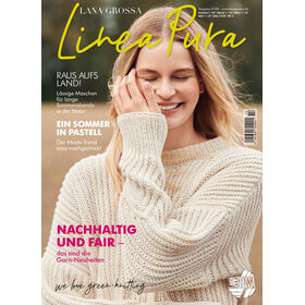 LINEA PURA No. 14 - Rivista tedesca + istruzioni in francese di Lana Grossa