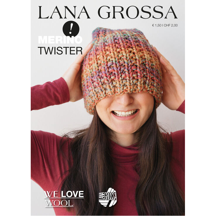 MERINO TWISTER Booklet - Edizione tedesca di Lana Grossa