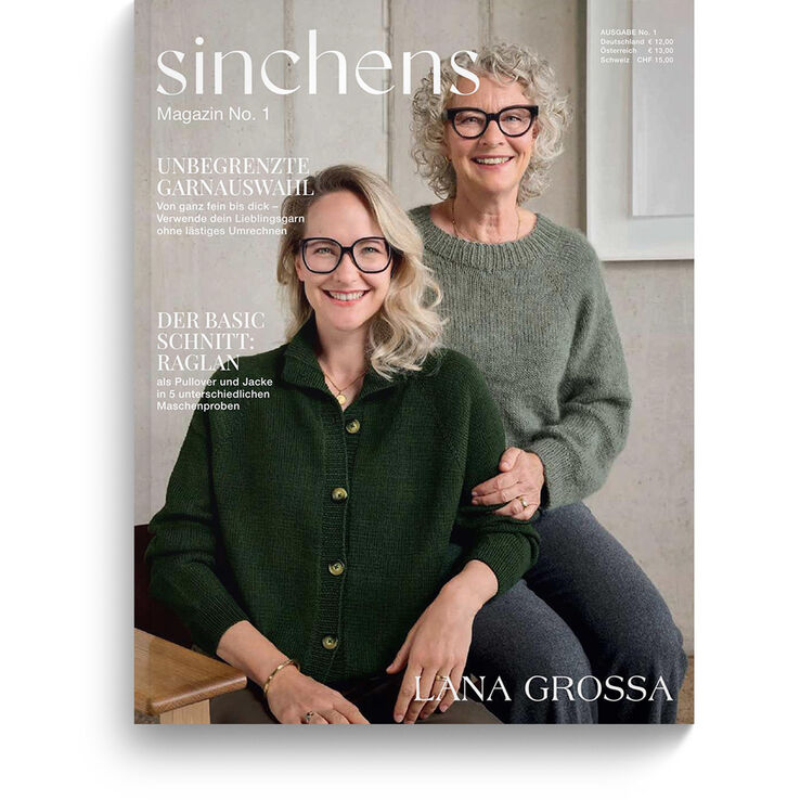 Sinchens No. 1 - Edizione tedesca di Lana Grossa